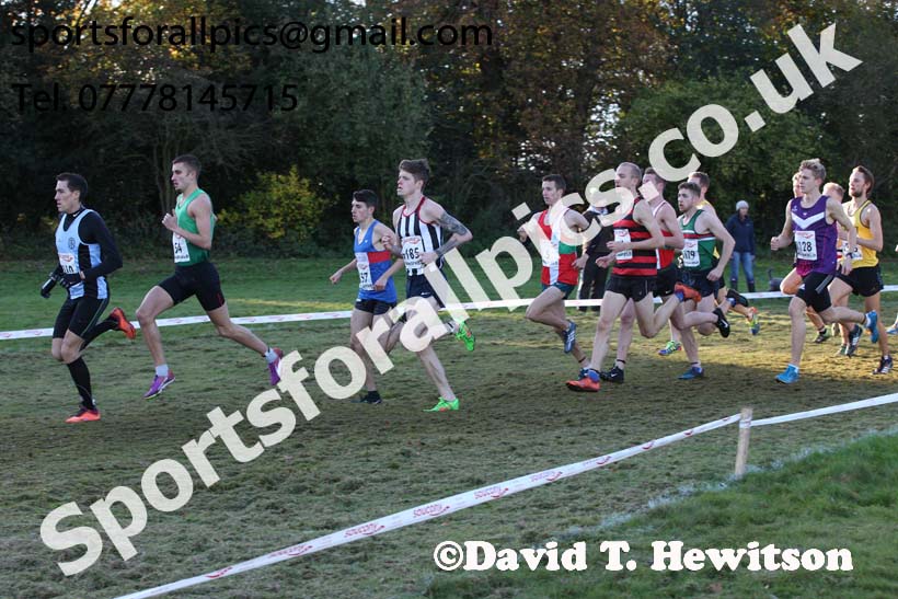 Senior mens National Cross Country Relay, Berry Hill Park, Mansfield. Photo:  David T. Hewitson/Sports for All Pics
